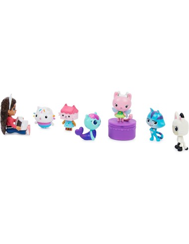 Gabby's Dollhouse confezione con 7 personaggi PMS6060440 Spin master | Futurartshop.com