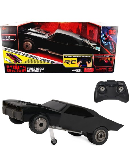 The Batman - Batmobile Turbo Boost con radiocomando PMS6061300 Spin master | Futurartshop.com