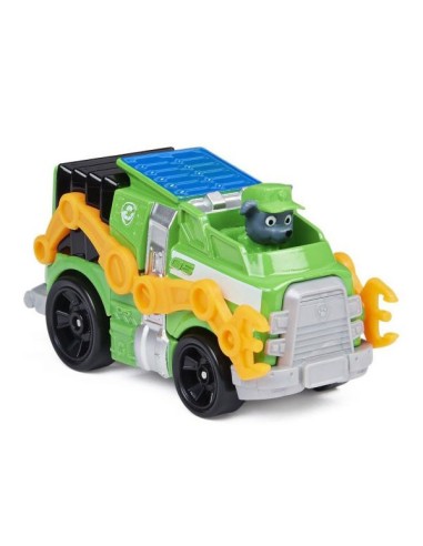 Paw Patrol personaggio Rocky con veicolo die-cast in metallo PMS6061570-1 Spin master | Futurartshop.com