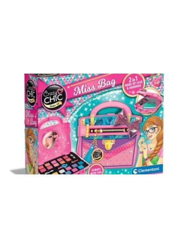 Crazy Chic -Trousse borsa 2 in 1 Miss bag CLE18665 Clementoni | Futurartshop.com