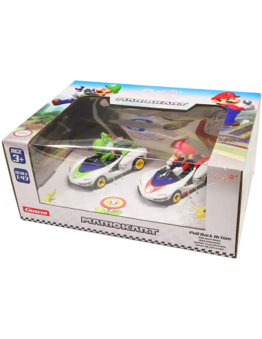 Mario kart pack with Mario and veicoli STA15813022 Carrera go | Futurartshop.com