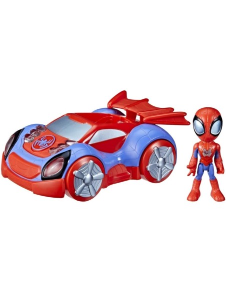 Spidey macchina Glow Tech Web Crawler con personaggio HASF4252/F4530 Hasbro | Futurartshop.com