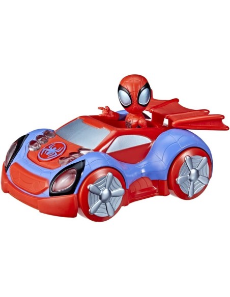 Spidey macchina Glow Tech Web Crawler con personaggio HASF4252/F4530 Hasbro | Futurartshop.com