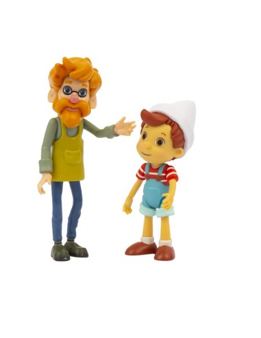 Pinocchio-Blister with 2 characters Pinocchio Plus Geppetto GIOPNH02000-2 Giochi Preziosi | Futurartshop.com