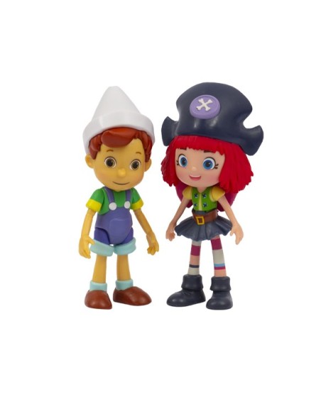 Pinocchio - Blister con 2 personaggi Pinocchio piu Freeda GIOPNH02000-4 Giochi Preziosi | Futurartshop.com