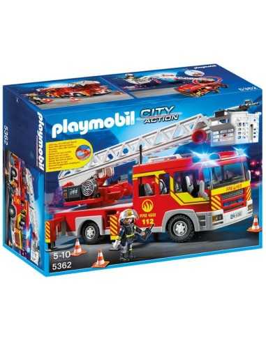 Playmobil autoscala dei vigili del fuoco con luci e suoni PLA5362 Playmobil | Futurartshop.com