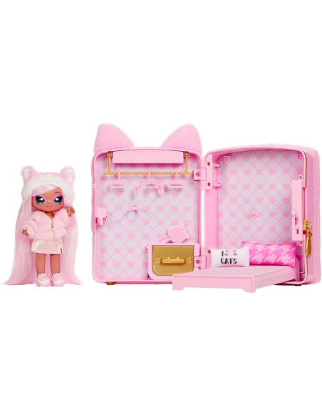 Na Na Na Surprise set 3 in 1 Backpack bedroom Pink Kitt set MGA585589EUC MGA | Futurartshop.com