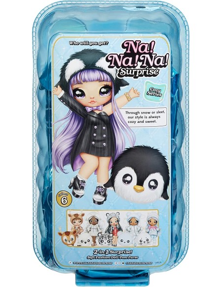 Na Na Na Surprise personaggio Isla Waddles con pinguino Winter Edition MGA119401EUC MGA | Futurartshop.com