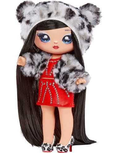 Na Na Na Surprise personaggio Leona White con leopardo Winter Edition MGA119364EUC MGA | Futurartshop.com