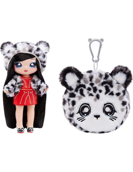Na Na Na Surprise personaggio Leona White con leopardo Winter Edition MGA119364EUC MGA | Futurartshop.com
