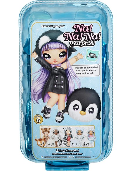 Na Na Na Surprise personaggio Evie Von Hoo con gufo Winter Edition MGA119357EUC MGA | Futurartshop.com