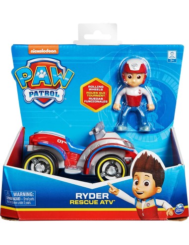 paw paw patrol-rescue atv ryder's MAG6022627/20064342 Spin master | Futurartshop.com