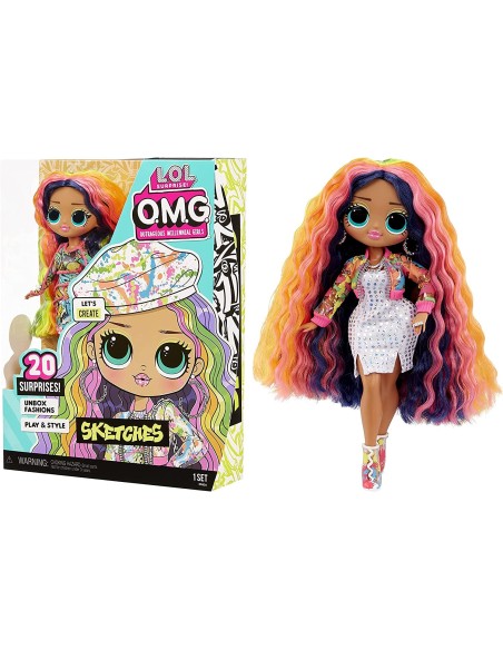 LOL Surprise OMG Doll Sketches MGA581857EUC MGA | Futurartshop.com