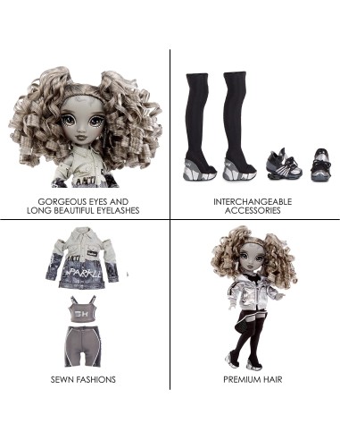 Rainbo serie High series Shado bambola High doll Nicole Steel MGA583585EUC MGA | Futurartshop.com