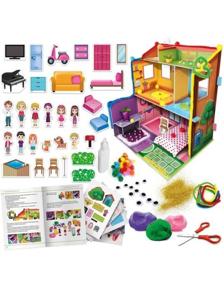 La mia prima Casa delle bambole - Crea e decora HEAIT29365 Headu | Futurartshop.com
