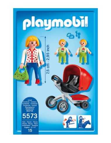 Playmobil Mom with twins PLA5573 Playmobil | Futurartshop.com