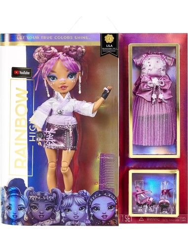 Rainbow High bambola Lila Yamamoto MGA578338EUC MGA | Futurartshop.com