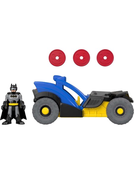 Imaginext personaggio Batman con auto da rally GEBM5649/GKJ25 Fisher Price | Futurartshop.com