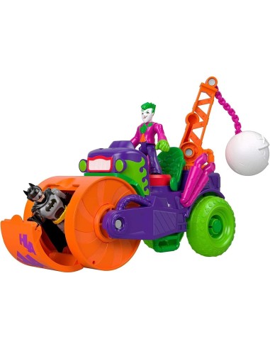 Imaginext personaggio Joker con rullo compressore GEBM5649/GKJ23 Mattel | Futurartshop.com