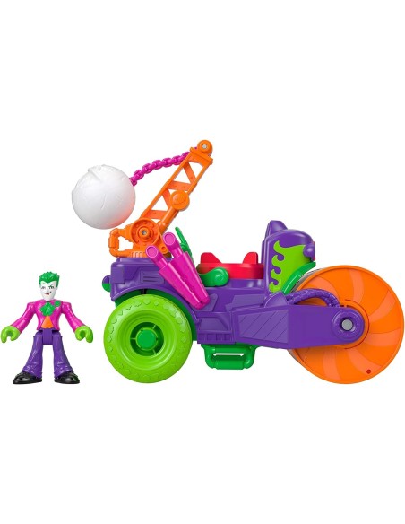 Imaginext personaggio Joker con rullo compressore GEBM5649/GKJ23 Mattel | Futurartshop.com