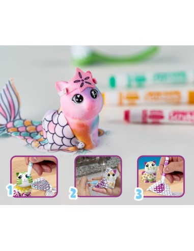 ashAshimals Super Set with animals and colorable accessories CRA74-7461 Crayola | Futurartshop.com