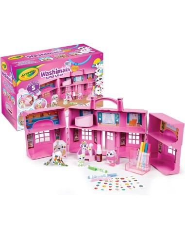 Washimals Super Salon di bellezza CRA74-7500 Crayola | Futurartshop.com