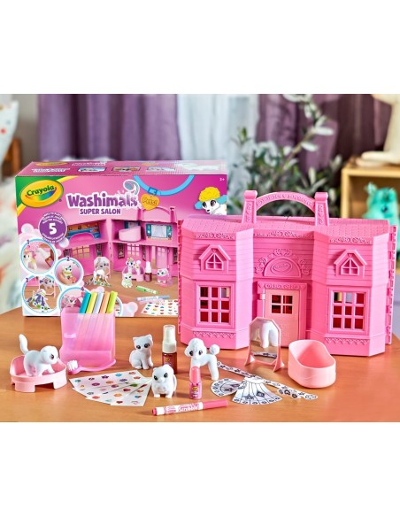 Washimals Super Salon di bellezza CRA74-7500 Crayola | Futurartshop.com