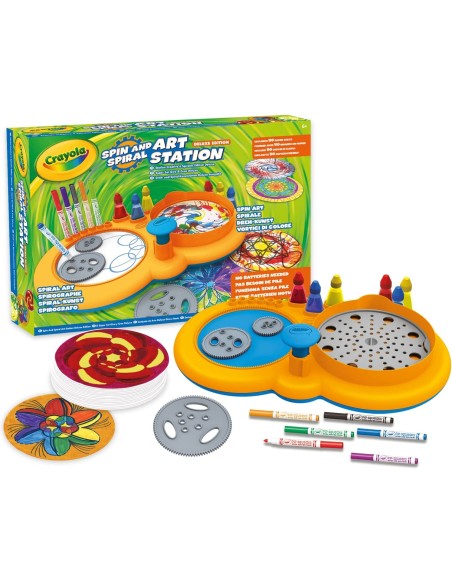Super Set spin and create delu Set CRA74-7499 Crayola | Futurartshop.com