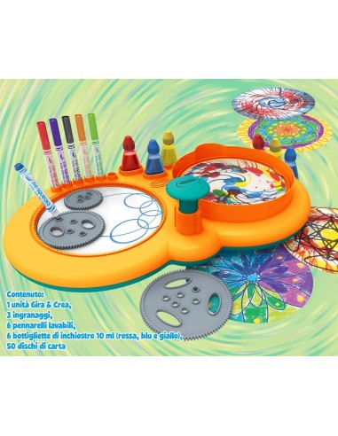 Super Set gira e crea deluxe CRA74-7499 Crayola | Futurartshop.com