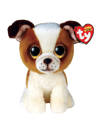 Peluche cagnolino Hugo Beanie Boos 15 cm CRAT36396 Ty | Futurartshop.com