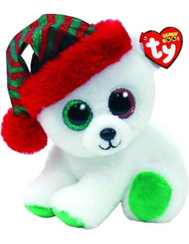 Peluche orsetto natalizio Paxton Beanie Boos 15 cm CRAT36534 Ty | Futurartshop.com