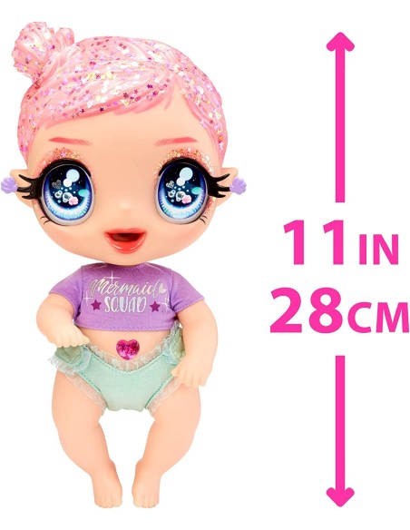 Glitter Bab bambola Z doll Marina Finle cambia MGA580164EUC MGA | Futurartshop.com
