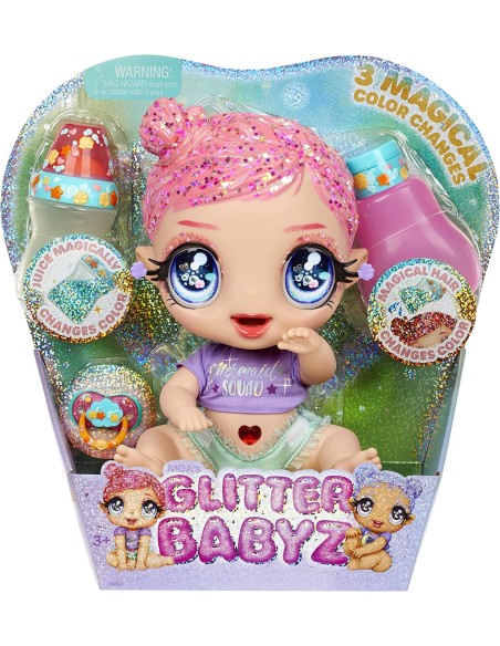 Glitter Babyz bambola Marina Finley cambia colore MGA580164EUC MGA | Futurartshop.com