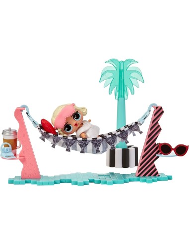 LOL Surprise mini set Vacay Lounge con Leading Baby MGA583790EUC MGA | Futurartshop.com