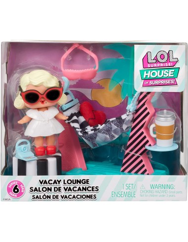 LOL Surprise mini set Vacay Lounge con Leading Baby MGA583790EUC MGA | Futurartshop.com