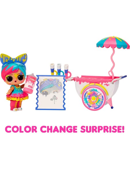 LOL Surprise mini set Art Cart di Splatters MGA583806EUC MGA | Futurartshop.com