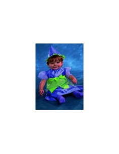 costume carnevale streghetta bambina 3-12 mesi JOKH004-001 Joker | Futurartshop.com