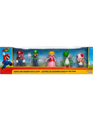 Super Mario pack with 5 characters OLT40090 Jakks Pacific | Futurartshop.com