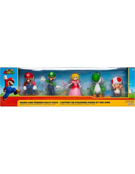 Super Mario pack with 5 characters OLT40090 Jakks Pacific | Futurartshop.com