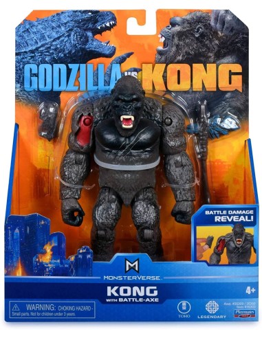 Godzilla vs Kong character Kong with Battle Axe GIOMNG01D11-2 Giochi Preziosi | Futurartshop.com