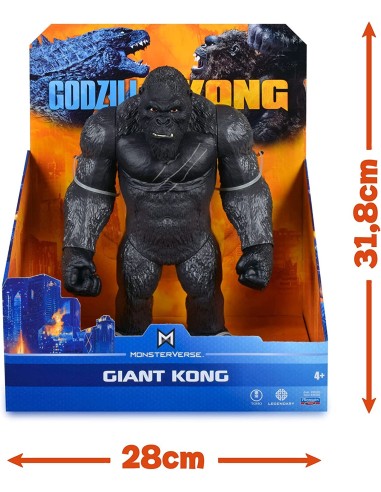 Godzilla vs Kong giant character Kong 30 cm GIOMNG07611-2 Giochi Preziosi | Futurartshop.com