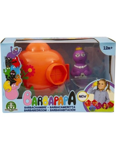 Barbapapà - Barbacameretta arancione con Barbabella GIOBAP42000-1 Giochi Preziosi | Futurartshop.com