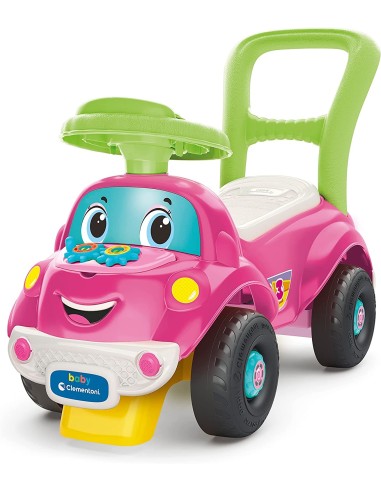 Sofia ready via 3 in 1 ride-on car and activity center CLE17746 Clementoni | Futurartshop.com