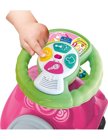 Sofia pronti via 3 in 1 macchina cavalcabile e centro attività CLE17746 Clementoni | Futurartshop.com