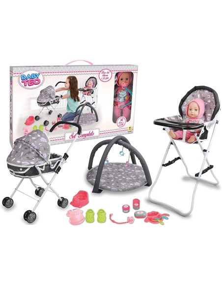 Bab T Teo set trio Sweet dreams with doll TEO67011 Teorema | Futurartshop.com