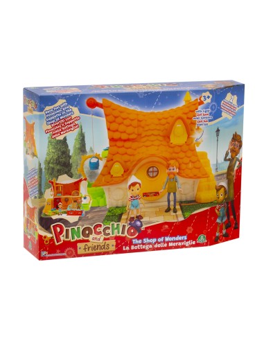 Pinocchio-Geppetto's House with 2 characters GIOPNH05000 Giochi Preziosi | Futurartshop.com