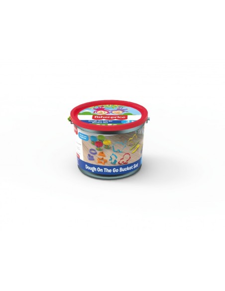 Fisher-Price Bucket Creative Kit with 4 Mini Jars DEC8007 Mattel | Futurartshop.com