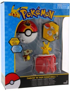 Pokémon confezione Throw'n' Pop pokéball con Pikachu e Cubone OLDT18635 Tomy | Futurartshop.com