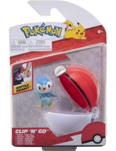 Pokemon-poke ball Piplup RETPK160205 Tomy | Futurartshop.com