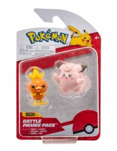 Pokemon-Torchic and clefairy RETPK010203 Tomy | Futurartshop.com